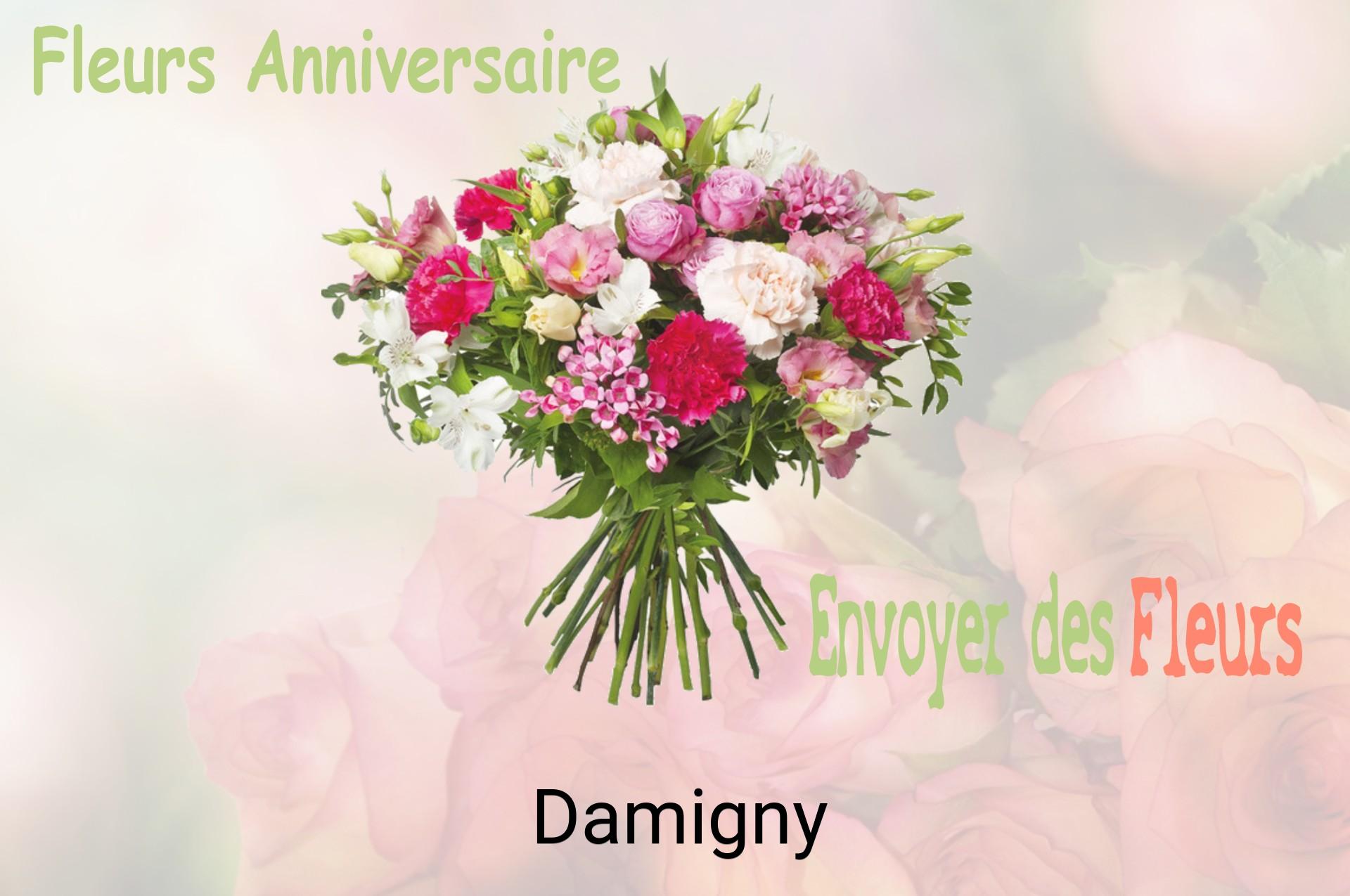 Bouquet de fleurs d’anniversaire livré à Damigny
