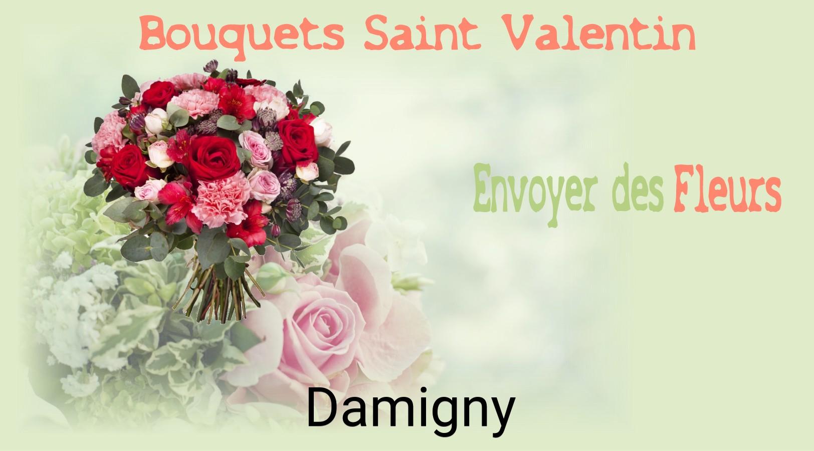 Roses de Saint-Valentin livrées à Damigny